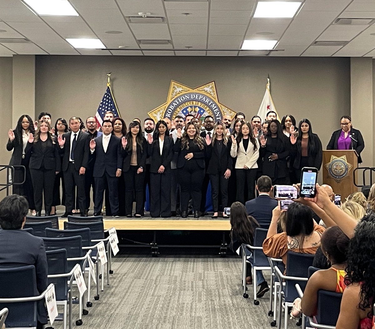 SDCPOA's tweet image. It was a packed house for the graduates of Juvenile Institutions Core #42. On 04/24/25, these officers completed over seven weeks of training, and their contributions to the Department are appreciated. Congratulations to all the graduates!

#SanDiegoCountyProbation #SDCPOA