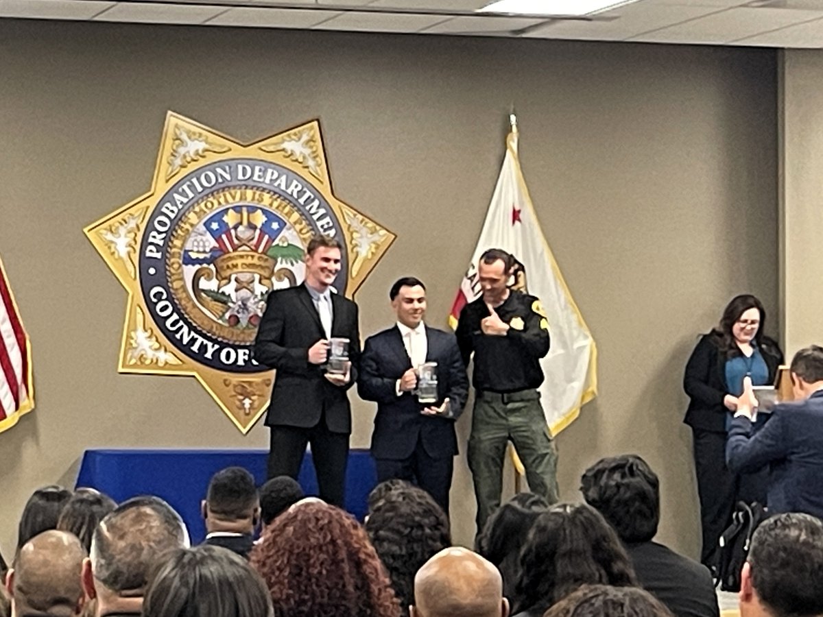 SDCPOA's tweet image. It was a packed house for the graduates of Juvenile Institutions Core #42. On 04/24/25, these officers completed over seven weeks of training, and their contributions to the Department are appreciated. Congratulations to all the graduates!

#SanDiegoCountyProbation #SDCPOA