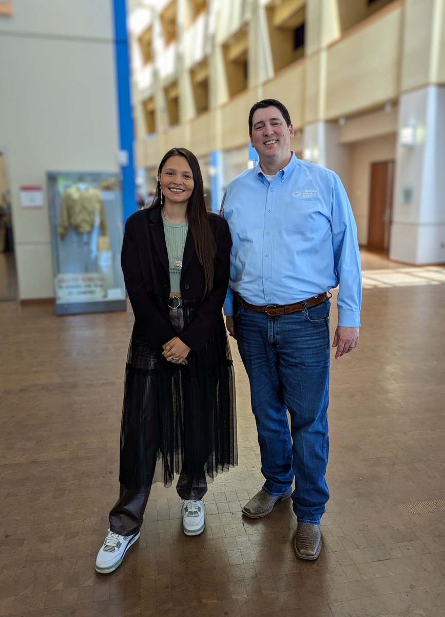 Filmmaker Loren Waters gave a great keynote presentation at the Oklahoma History Symposium today!