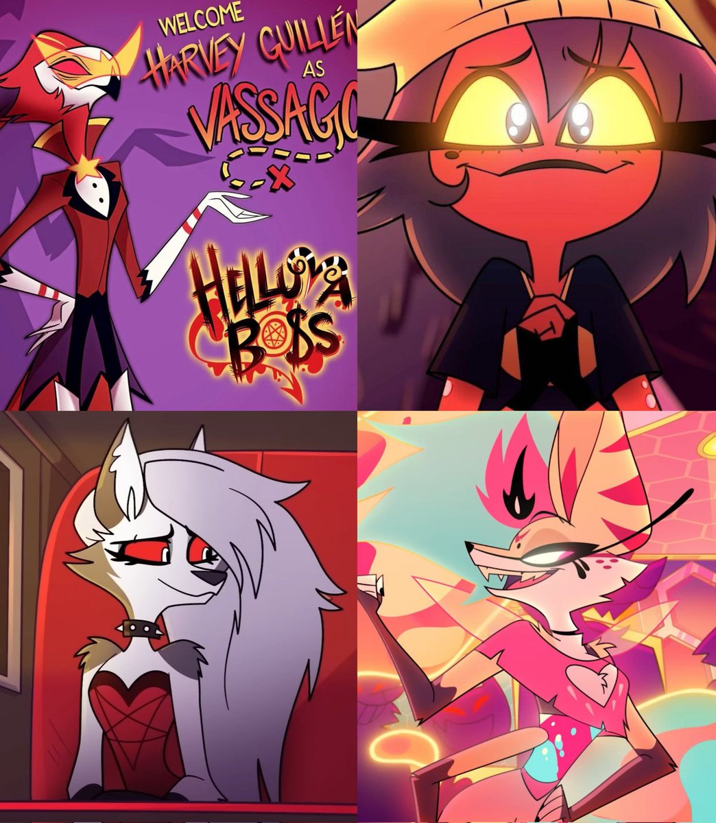 TheCartoonBase's tweet photo. ‘Helluva Boss’ Latest Updates: 
                  
• Vassago will return in season 3
• 8 shorts have now been recorded
• New short will release in late June
• Loona will have a song in season 3
• Season 3 will consist of 15 episodes
• Helluva Boss is coming to Prime Video
• The show is set to officially end with Season 4
• “really good Millie stuff” are coming in Season 3
• “it will be quite a wait” before season 3 premieres
• Queen Bee Music Video titled ‘BUZZIN’ is in the works
• Season 3 will have a more traditional release schedule
• Rochelle Diamante will now be the voice and singing voice for Queen Bee
• The show will be uncensored when it releases on Prime Video

Follow Cartoon Base for the latest Helluva Boss news, exclusive Q&As and more!