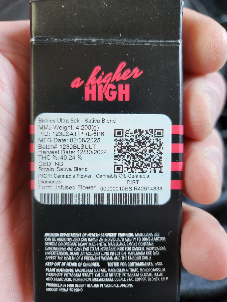 The Birdies brand of cannabis prerolls is available at ponderosa dispensaries in Arizona.