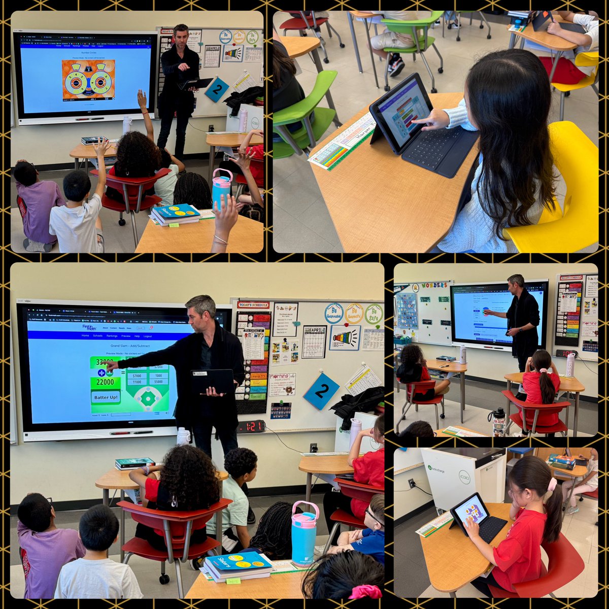 Mrs. Spohn (@jspohnumasd) on Twitter photo Thank you, Mr. Bell, for coming is this week to help us learn about the <a href="/FirstInMath/">First In Math</a> Bonus Games. My 3rd graders are loving playing these lately! ➕➖✖️➗ <a href="/abellUMASD/">Aaron Bell</a> <a href="/UMASDcoaches/">UMASD Instructional Coaches (Elem & MS)</a> <a href="/RobertSun24/">Robert Sun</a> <a href="/UpperMerionSD/">Upper Merion Area School District</a> Thank you, Mr. Bell, for coming is this week to help us learn about the <a href="/FirstInMath/">First In Math</a> Bonus Games. My 3rd graders are loving playing these lately! ➕➖✖️➗ <a href="/abellUMASD/">Aaron Bell</a> <a href="/UMASDcoaches/">UMASD Instructional Coaches (Elem & MS)</a> <a href="/RobertSun24/">Robert Sun</a> <a href="/UpperMerionSD/">Upper Merion Area School District</a>