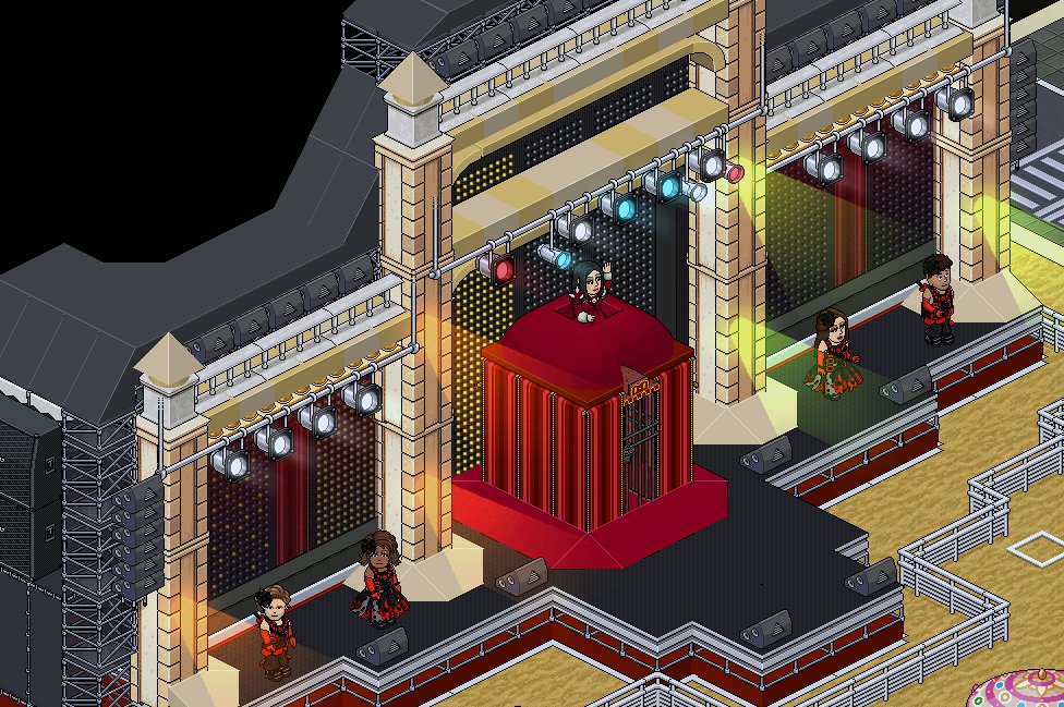 Acompanhe o show da Lady Gaga em Copacabana no <a href="/HabboPTBR/">Habbo PT/BR</a>! 💃

🎤 Quarto: LADY GAGA - Todo Mundo no Habbo
👩‍🎤 Dono: .:mixalemao:.
🔗 :roomid 141709885