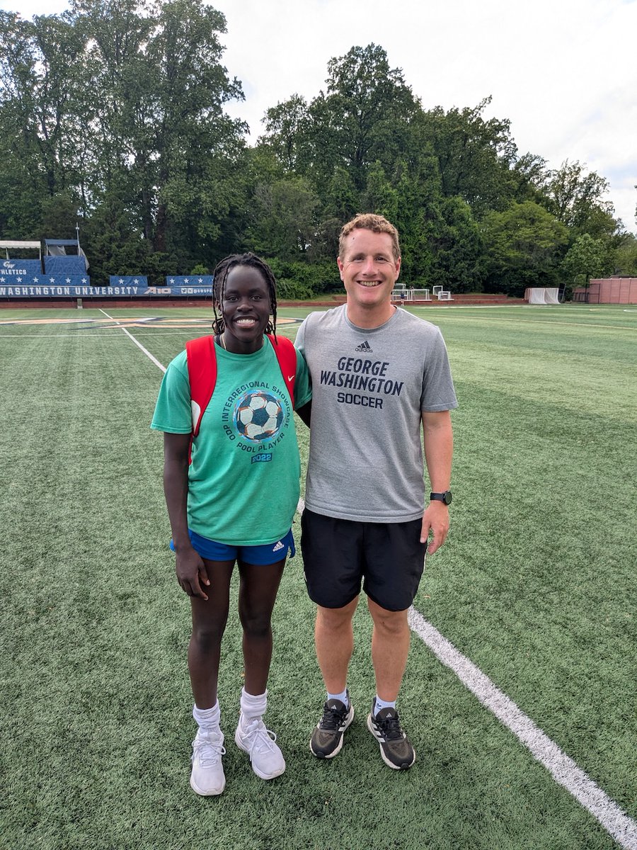 Thanks <a href="/GWWomensSoccer/">GW Women's Soccer</a> for an awesome ID camp!