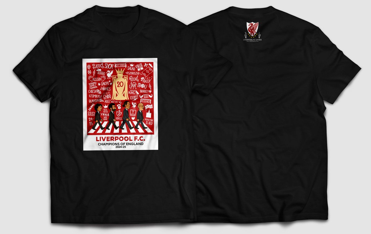 Izin tag lagi puh! <a href="/Seputar_LFC/">Seputar Liverpool FC</a> 

Hi Kops!!
Mau parade juara tapi belum ada tshirt kece?
Yuh bisa dipesan tshirtnya. Batch 1 closed hari Minggu ini ya. Senin naik produksi. Kalo tidak ada halangan weekend udah dirumah teman-teman
Terima kasih.

Shope:
id.shp.ee/UjF35t2
