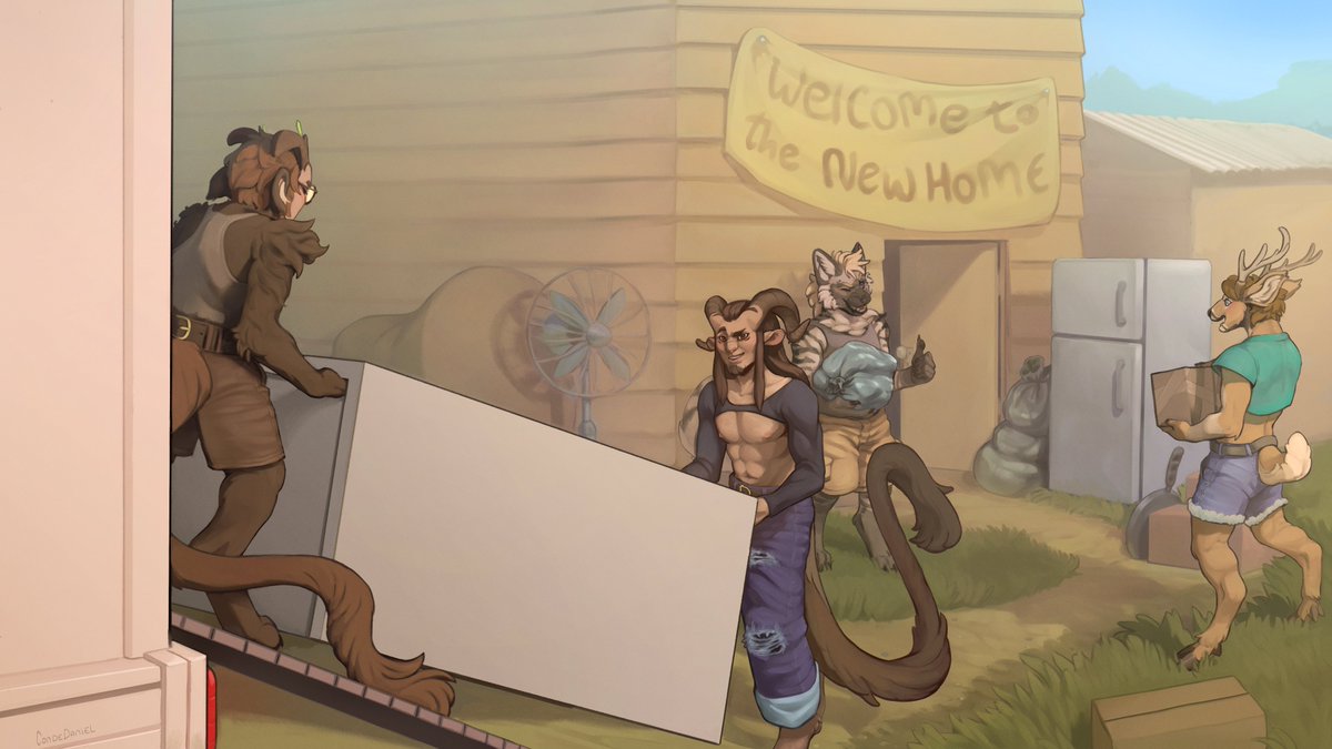 ArtCondeDaniel's tweet image. Commission for Sheridan! Thank you so much for commissioning me~