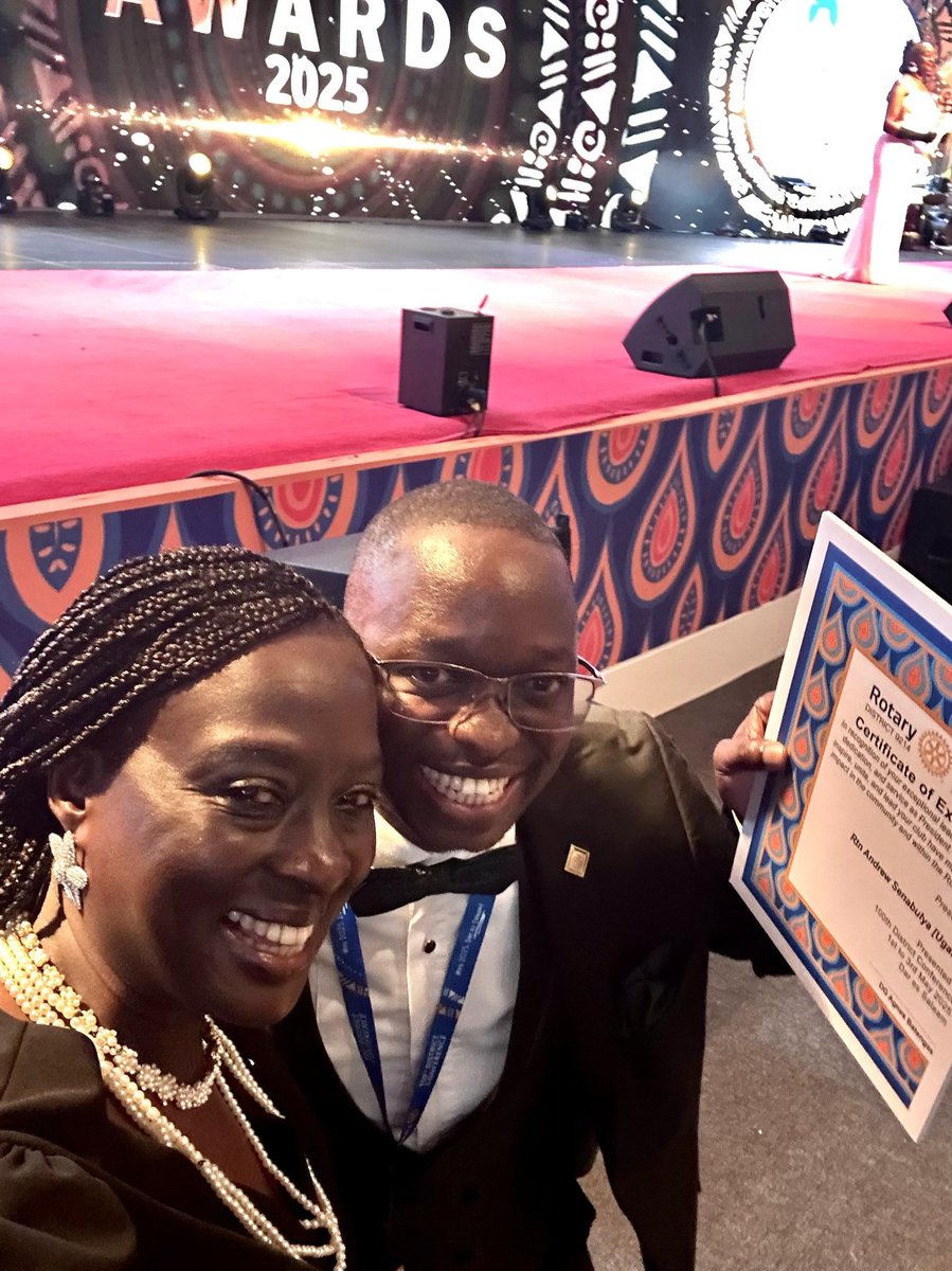 Rotary Club Bwebajja (@rcbwebajja) on Twitter photo We proudly present our MP <a href="/ssenabulyandrew/">Andrew Ssennabulya</a> as the magical President of the Year 2024/25! A dynamic leader, visionary, and inspiration to many.
Let’s celebrate this remarkable achievements and lasting impact. The future shines brighter with his wisdom, heart, and magic leading We proudly present our MP <a href="/ssenabulyandrew/">Andrew Ssennabulya</a> as the magical President of the Year 2024/25! A dynamic leader, visionary, and inspiration to many.
Let’s celebrate this remarkable achievements and lasting impact. The future shines brighter with his wisdom, heart, and magic leading