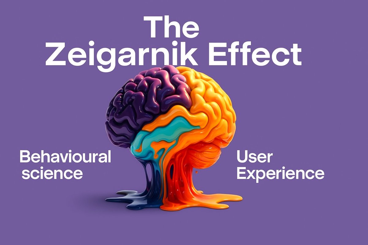 KhalidI63573's tweet photo. I just published The Zeigarnik Effect in UX Design: Why Users Remember What’s Incomplete https://t.co/FYEIJgt0xS https://t.co/jQu7WBGOru