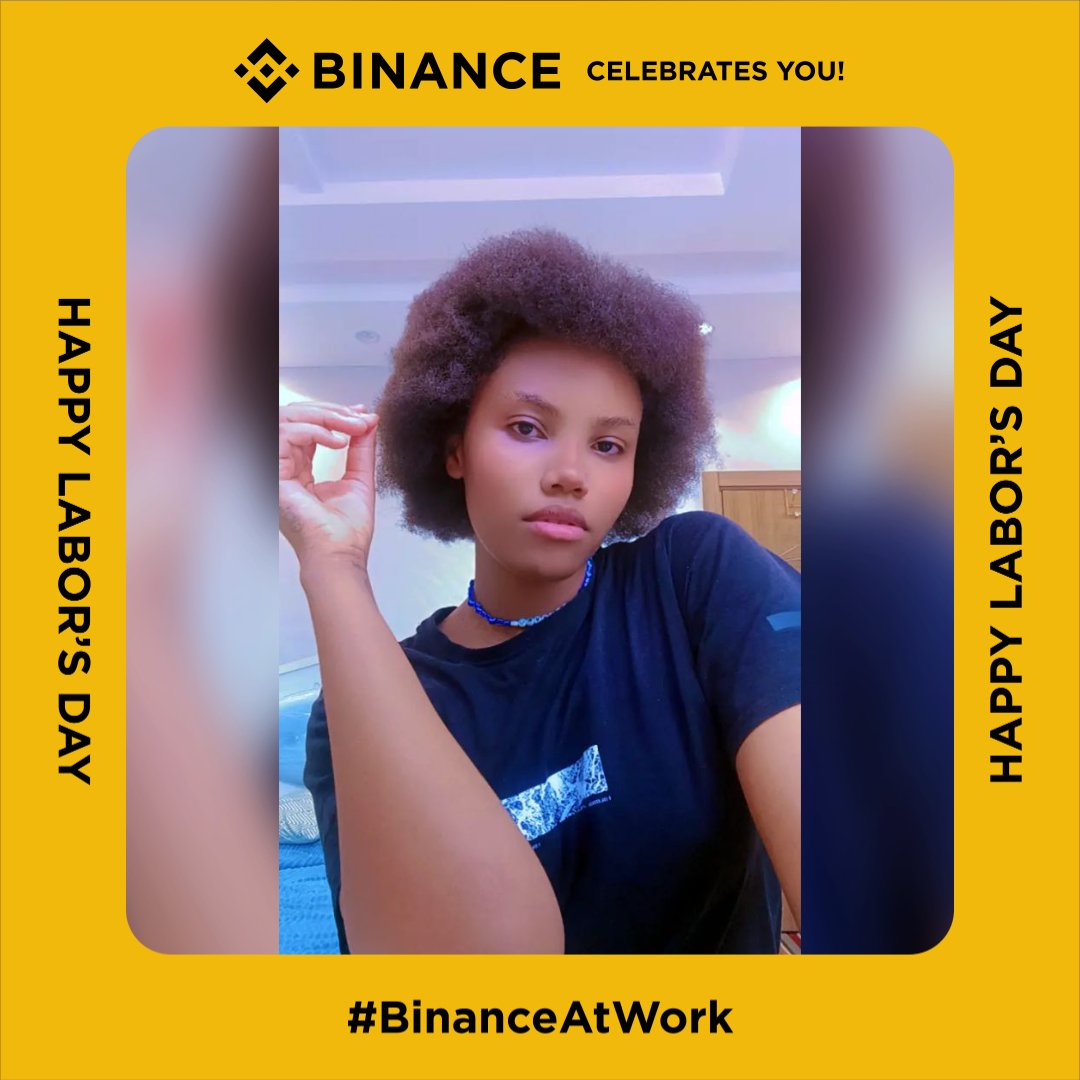 Noorathefirst's tweet photo. #BinanceAtWork @BinanceAfrica https://t.co/90OXkDGaqo