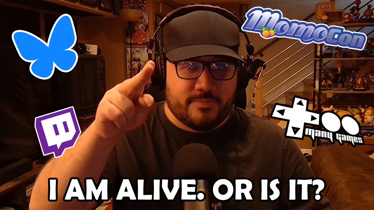 Somecallmejon's tweet image. My body wanted to commit sudoku, but I wouldn't let it. Here's a channel update for you guys. Health is looking up, but there's a way to go, videos will resume this month, I plug things, and mention upcoming appearances.
Link: youtu.be/jZ926Wrp2fM