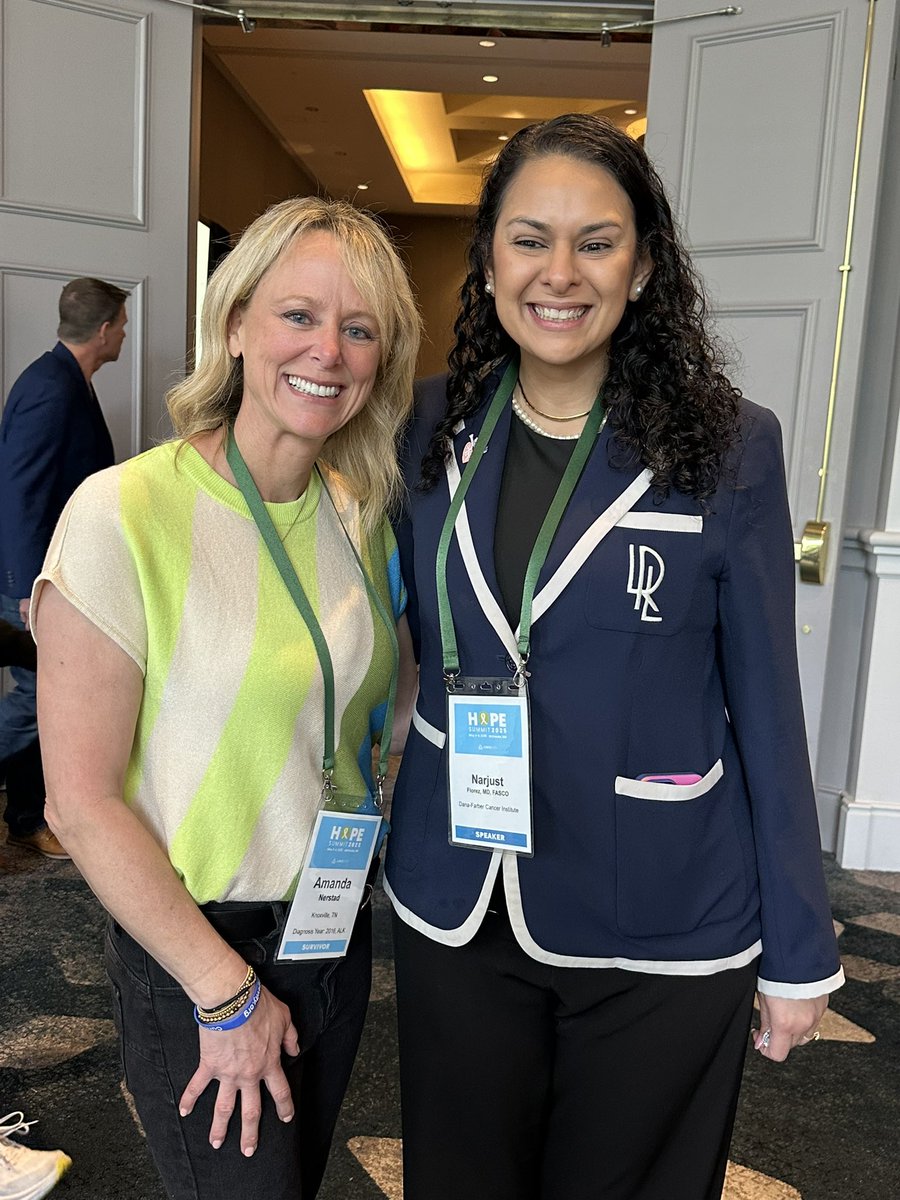 Narjust Florez, MD, FASCO (@narjustflorezmd) on Twitter photo The Hope Summit is one of my favorite events each year.
Dedicated to our patients and their needs. A community that deserves our respect and support.
Thank you <a href="/LUNGevity/">LUNGevity Foundation</a> for the invitation!
<a href="/OncogeneCancer/">Oncogene Cancer Research</a> <a href="/ALKPositiveinc/">ALK Positive</a> <a href="/EGFRResisters/">EGFR Resisters</a> <a href="/YoungLungCancer/">Young Lung Cancer Initiative</a> The Hope Summit is one of my favorite events each year.
Dedicated to our patients and their needs. A community that deserves our respect and support.
Thank you <a href="/LUNGevity/">LUNGevity Foundation</a> for the invitation!
<a href="/OncogeneCancer/">Oncogene Cancer Research</a> <a href="/ALKPositiveinc/">ALK Positive</a> <a href="/EGFRResisters/">EGFR Resisters</a> <a href="/YoungLungCancer/">Young Lung Cancer Initiative</a>