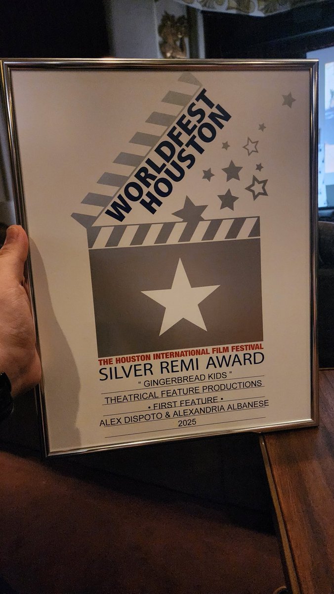 AlexDispoto's tweet photo. Many years ago, Spielberg sat at the same awards ceremony at the same festival and walked away with the same award. The rest was history for him, as it will be for us.

We're in good company!

Congratulations to the entire cast and crew - this win is for all of us ❤️🎥 https://t.co/RbCWJb0Jt4