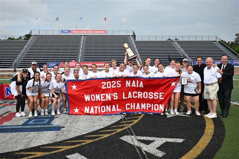 NAIA (@naia) on Twitter photo W🥍
The perfect season is secured as <a href="/ravenathletics/">Raven Athletics</a>
take the programs second #NAIAWLax Red Banner back to Atchison, Kansas.
Read more on the championship game, and see the bracket, box scores, and photos! --> naia.prestosports.com/x/v9zoa
#TheRightWayToPlay | #BattleForTheRedBanner W🥍
The perfect season is secured as <a href="/ravenathletics/">Raven Athletics</a>
take the programs second #NAIAWLax Red Banner back to Atchison, Kansas.
Read more on the championship game, and see the bracket, box scores, and photos! --> naia.prestosports.com/x/v9zoa
#TheRightWayToPlay | #BattleForTheRedBanner