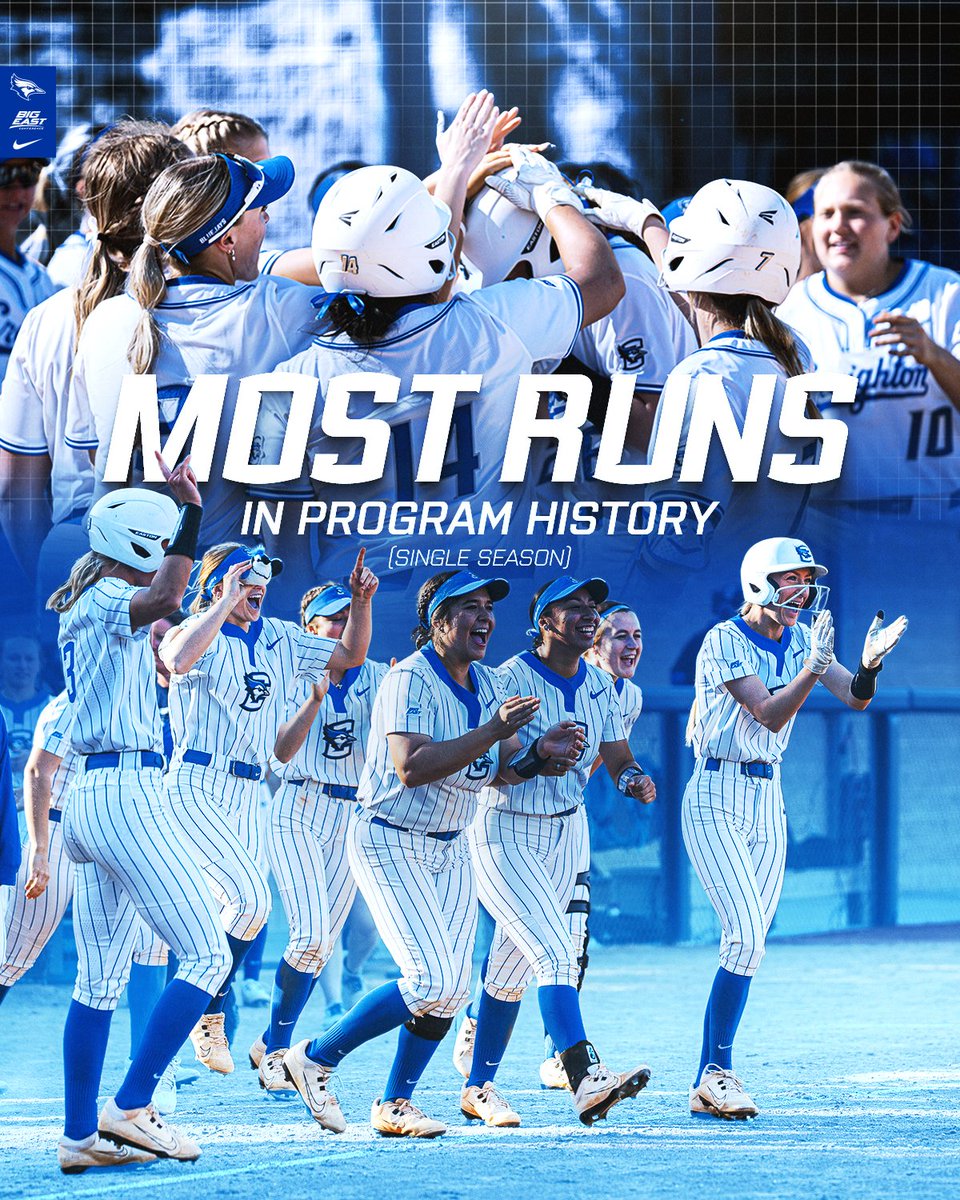 After today's game, the Bluejays have now scored the most runs in a single season in program history! 

#GoJays