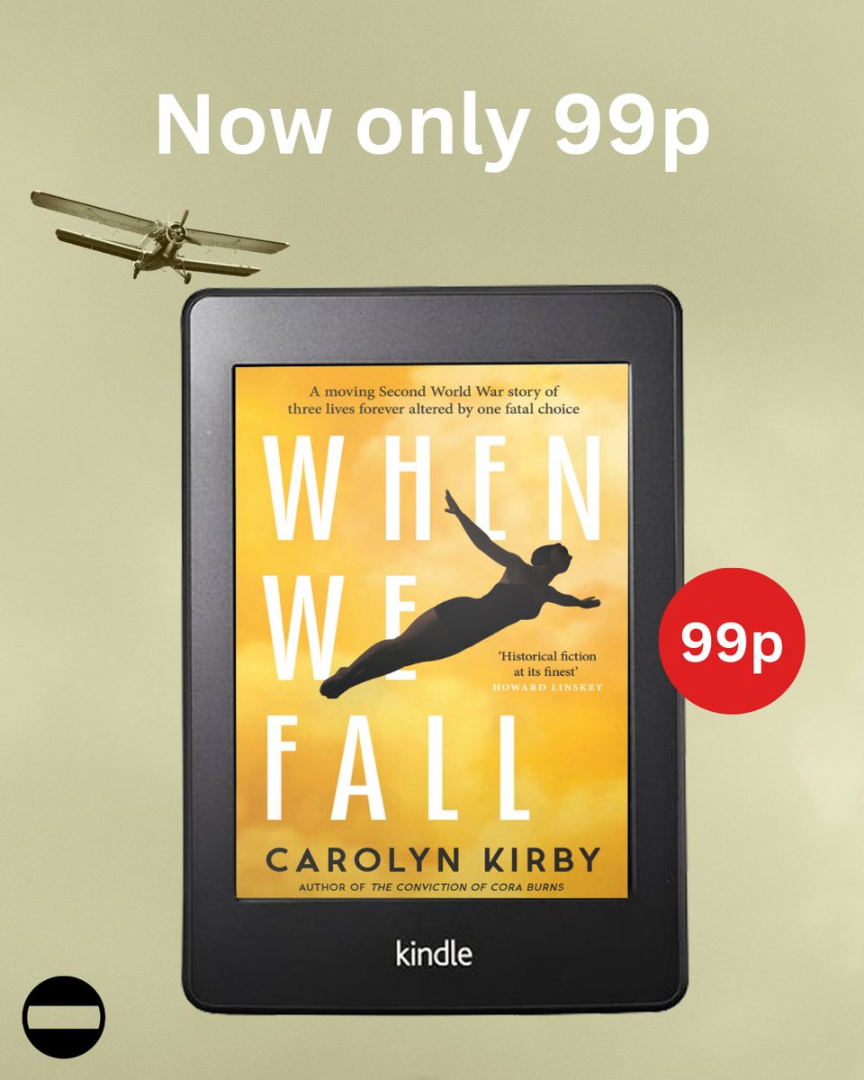 Brill offer for #VEDay80 week - When We Fall is now just 99p on kindle! Thank you <a href="/BookBub/">BookBub</a>😍 #WW2 #Poland 🇵🇱🇬🇧
