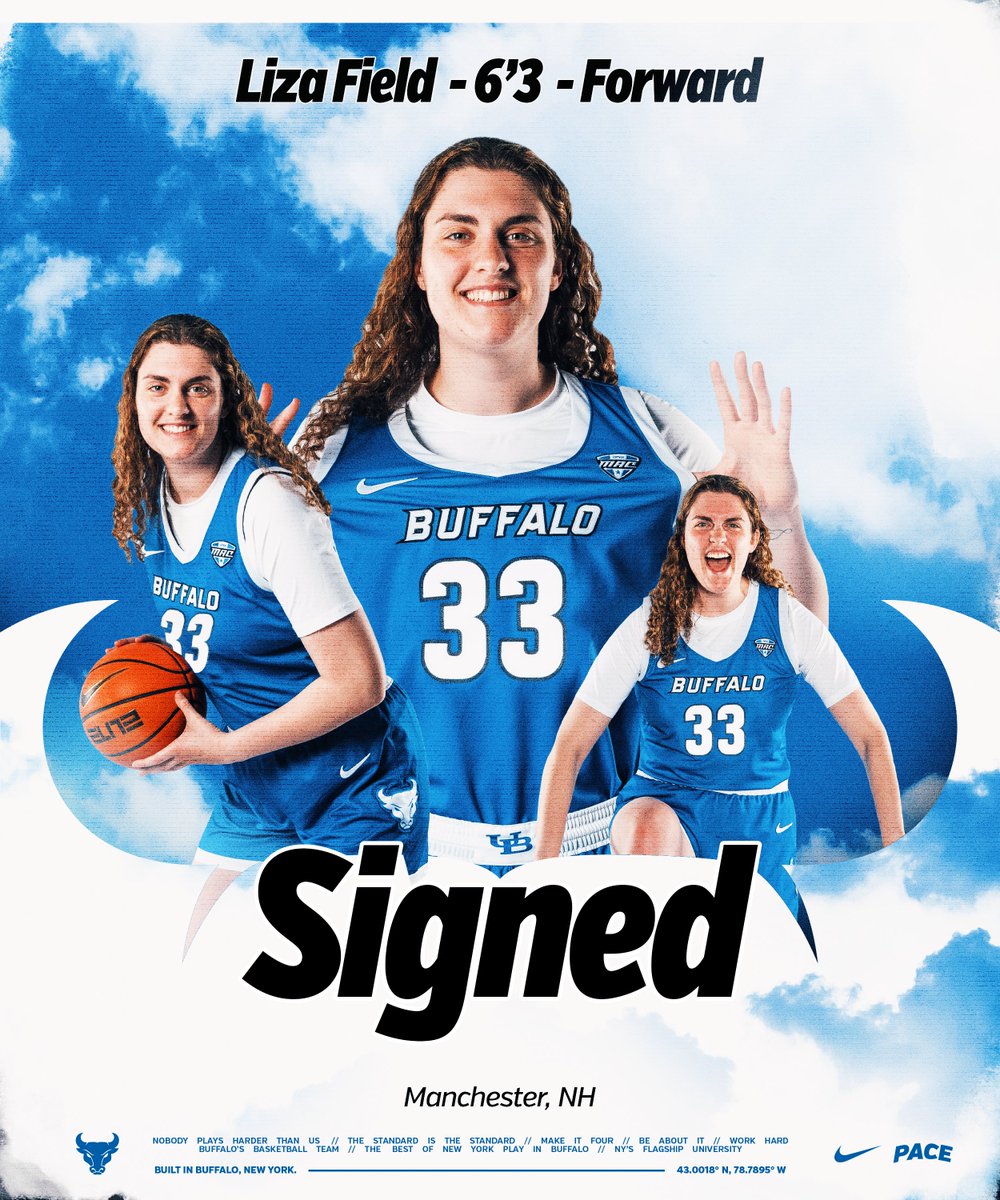 Welcome to Buffalo, Liza Field🤘

🔗 ubbulls.com/news/2025/5/3/…

#UBhornsUP