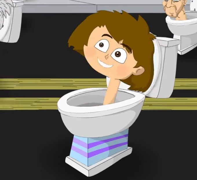 aeshmahh's tweet image. why people wont call this &quot;friskibidi toilet&quot;