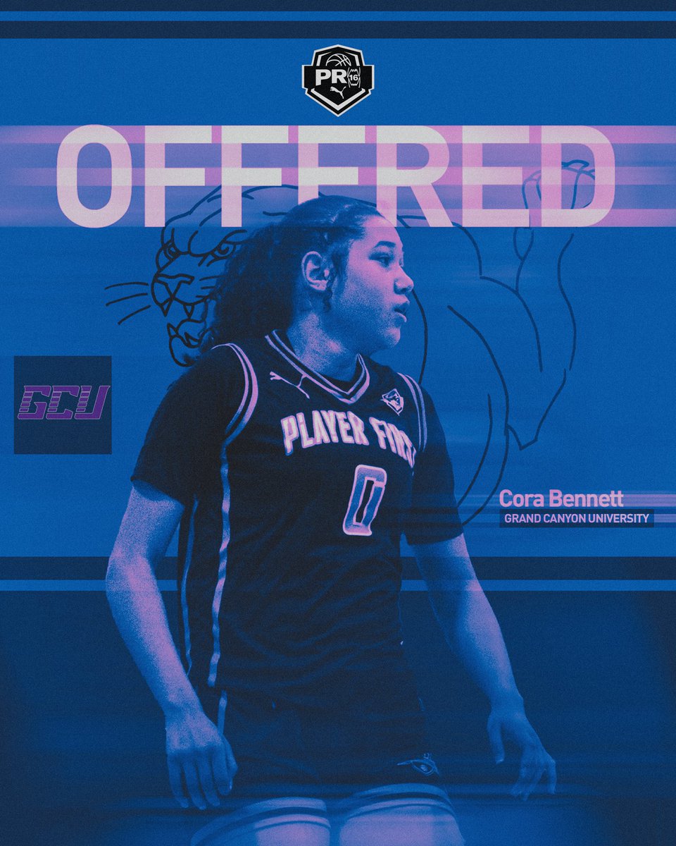 Shoutout to Cora Bennett on receiving an offer from Grand Canyon University‼️

#betheNXTPRO | @pumahoops