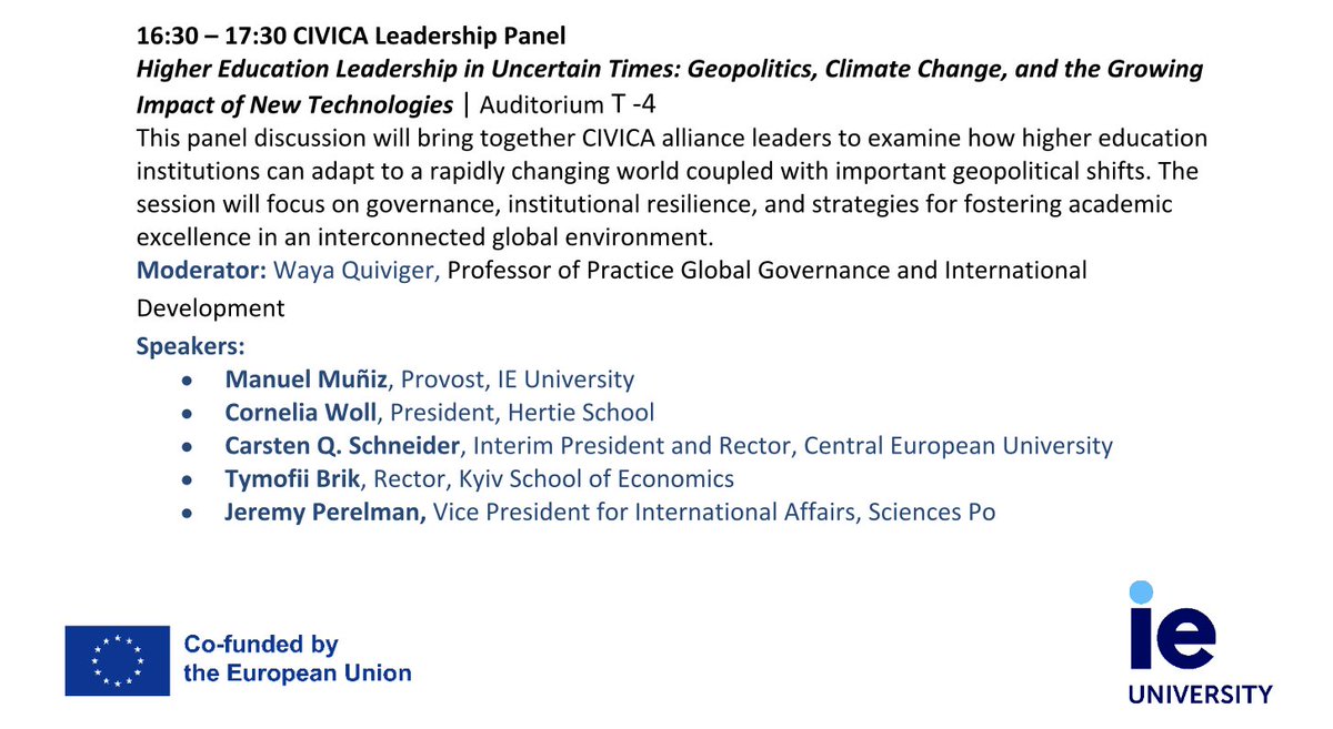 From May 5 I will be in Madrid, attending a conference for the CIVICA universities. I will also meet some old friends from Carlos III, and (maybe, still tentative) will give a talk there about our research on resilience. Please, text me in case you have some suggestions