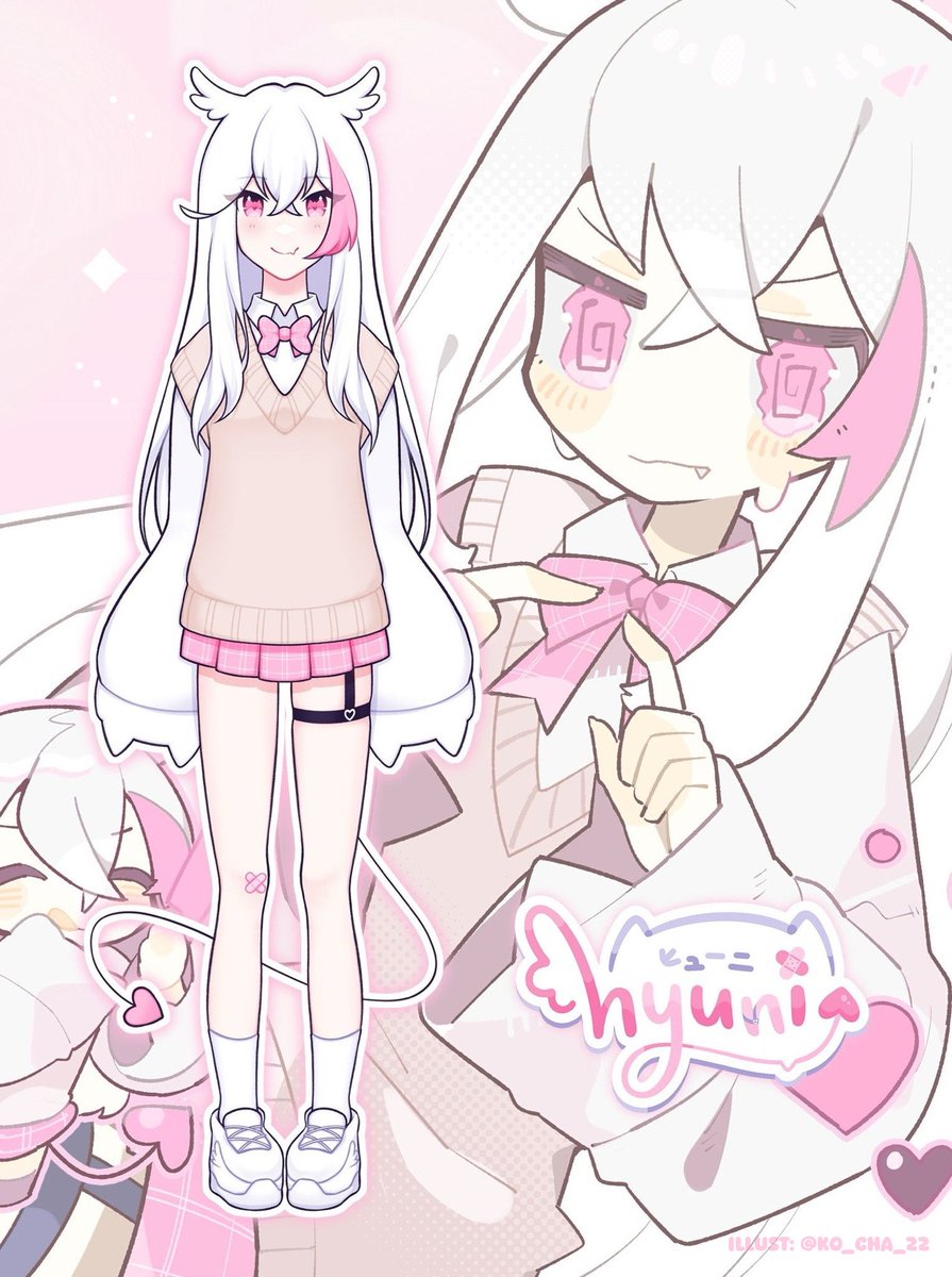 hyunicat's tweet image. i'm hyuni!! an owlcat succubus illustrator and vtuber that also loves singing and wotagei!~ 🩷🪽
・ 🔴 streams: twitch.tv/hyunicat
・ 🎤 covers: youtube.com/@hyunicat
・ 🎨 website+portfolio: hyuniart.carrd.co
commissions, merch, and vocal reel in the replies~✨