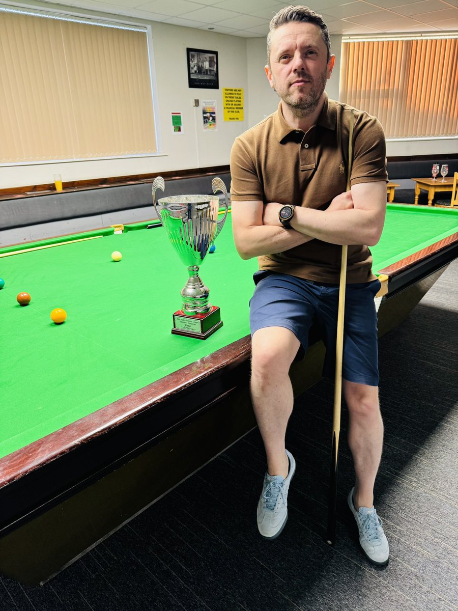 Just for the record, I don’t just restore cues 😂

This win was brought to you by a 9 month old @mark_williams_mbe 2025 crucible finalist Willo Nude Medium tip from <a href="/tips_legends/">Legends Cuesports Product 🎱</a> and only available at markwilliamssnooker.com

You’re welcome 😂🏆