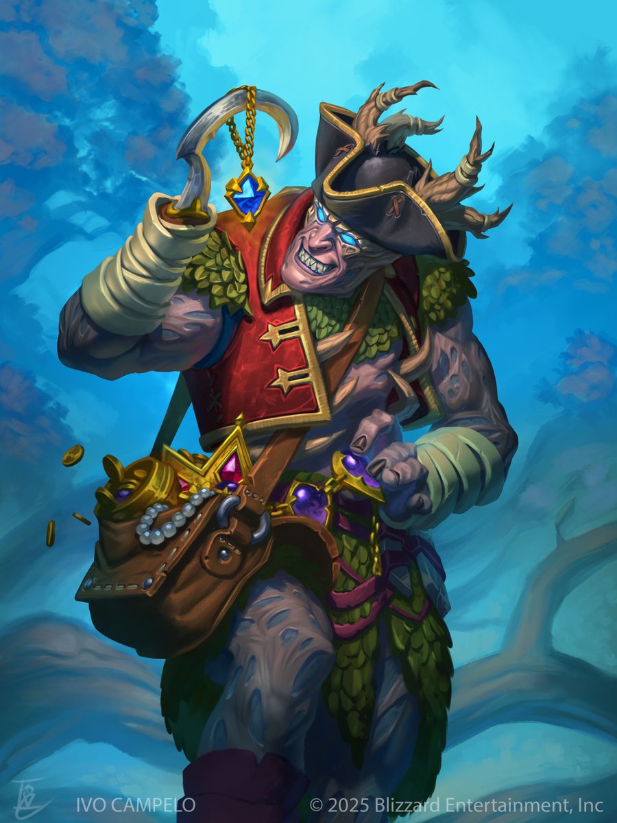Dastardly Drust 
For <a href="/PlayHearthstone/">Hearthstone</a> Battlegorunds  <a href="/Blizzard_Ent/">Blizzard Entertainment</a> 
AD: <a href="/leafaske/">Leaf🍃</a> 
 artstation.com/artwork/0lOb8G