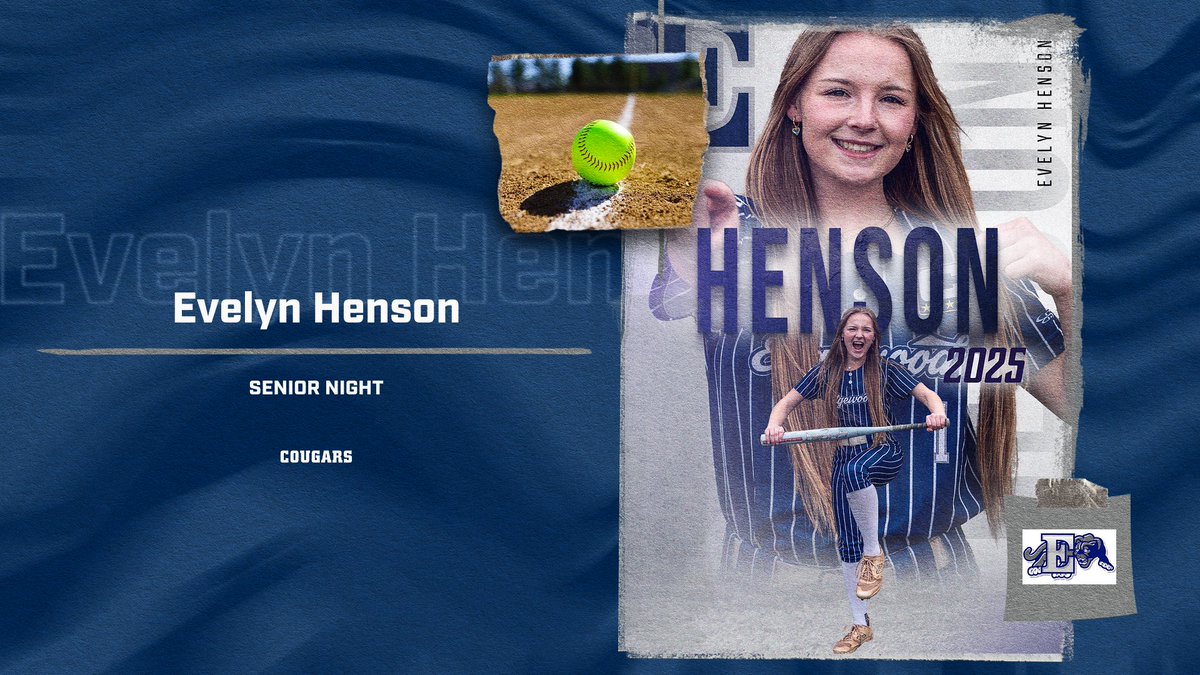 Congratulations to senior Evelyn Henson on her outstanding career with Edgewood Athletics! Join us as we celebrate her achievements on Senior Night Monday, May 5th vs. Monroe. Senior night festivities will begin around 4:45pm. #THEEDGE