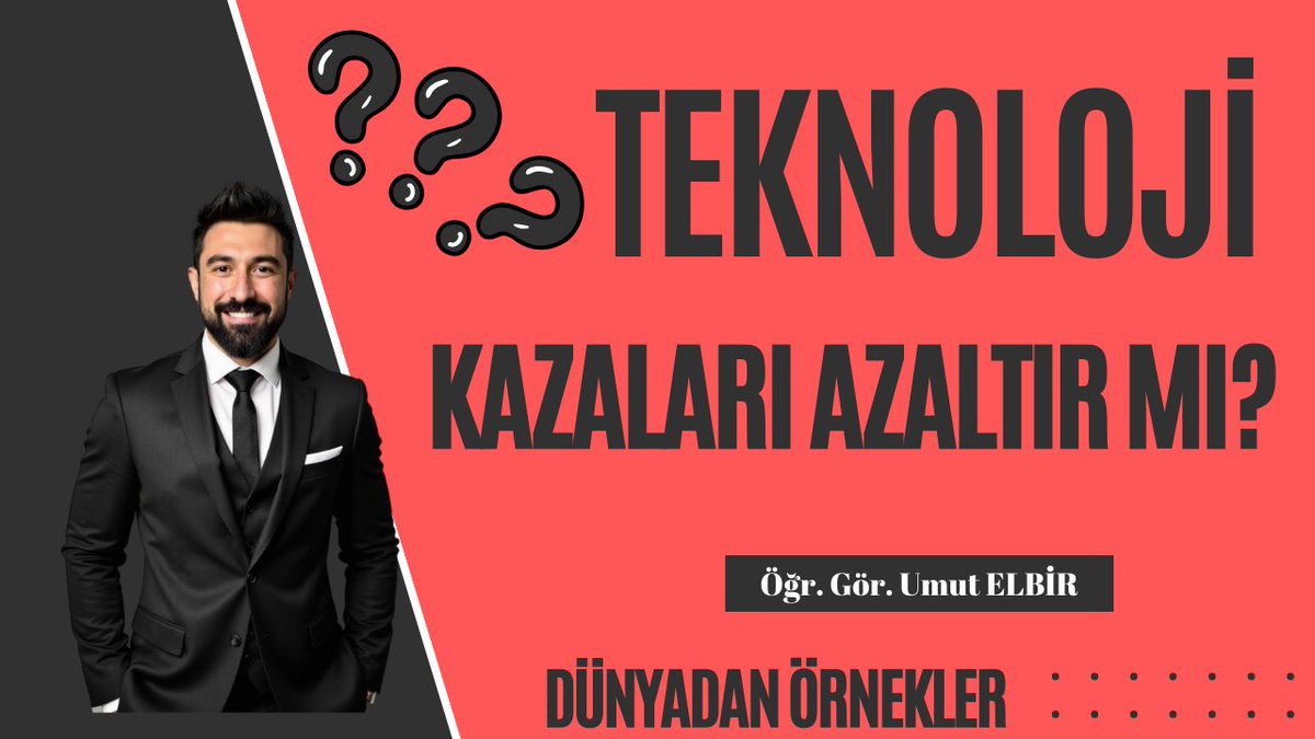 Kazaları teknoloji önleyecek mi?
Yapay zeka, sensörler, akıllı baretler…

Mutlaka izle⬇️⬇️⬇️
youtu.be/56skI2V6Hvg?si…

İş güvenliğinde yeni bir çağ başlıyor!
Bu devrimi kaçırma!

#İSG #yapayzeka #isguvenligi #Teknoloji #umutelbir

Bu siyah nokta, iş yerlerinde ve hayatın her