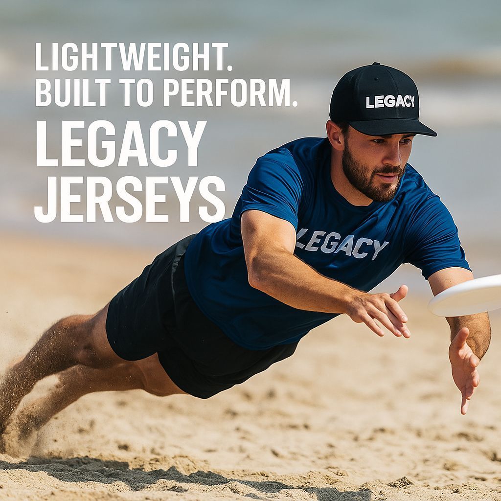 shoplegacyulti's tweet image. EN: Legacy gear moves with you—because every play counts.
ES: Legacy se mueve contigo—porque cada jugada importa.
Tag your team. Tag your hustle.
@shoplegacyultimate
#BeachUltimate #SpiritOfTheGame #UltimateLife #DiscCulture