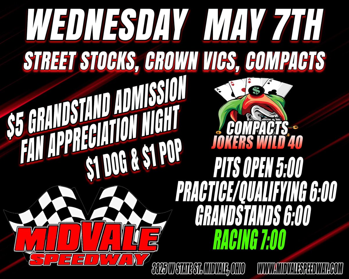 Midvale Speedway tweet media