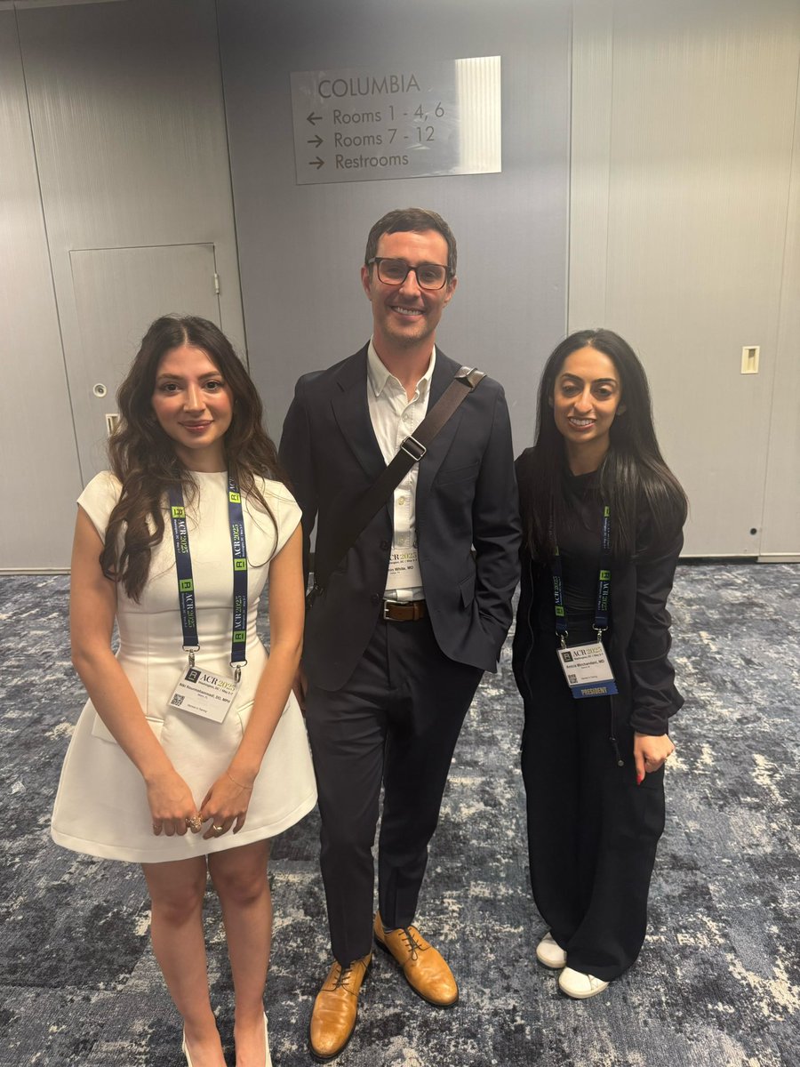 Niki Nour (@drnikinour) on Twitter photo Day 1 of #ACR2025 and got to meet <a href="/benwhitemd/">Ben White, MD</a> via <a href="/ACRRFS/">ACR RFS - We've Moved! Follow <a href="/RadiologyACR/">American College of Radiology</a>.</a>! This was an incredible conference to attend as a resident to learn about advocacy, economics, and radiology practice types! Oh equally important— great food. 😌 @RadiologyACR Day 1 of #ACR2025 and got to meet <a href="/benwhitemd/">Ben White, MD</a> via <a href="/ACRRFS/">ACR RFS - We've Moved! Follow <a href="/RadiologyACR/">American College of Radiology</a>.</a>! This was an incredible conference to attend as a resident to learn about advocacy, economics, and radiology practice types! Oh equally important— great food. 😌 @RadiologyACR