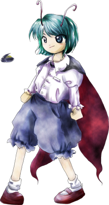 dailytouhous's tweet photo. The Touhou of the day is: Wriggle Nightbug! https://t.co/3iKdUYJjg3