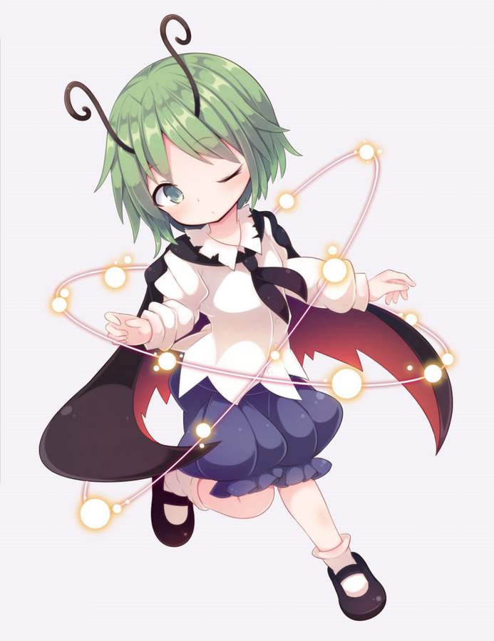dailytouhous's tweet photo. The Touhou of the day is: Wriggle Nightbug! https://t.co/3iKdUYJjg3