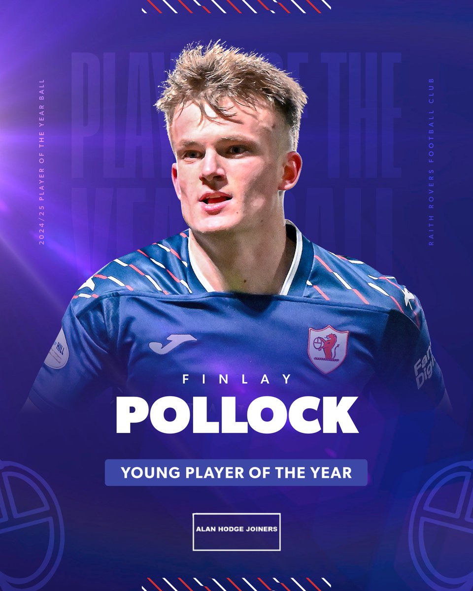 Hard-working. Committed. Goals.

🏆 Finlay Pollock wins our Alan Hodge Joiners Young Player of the Year.