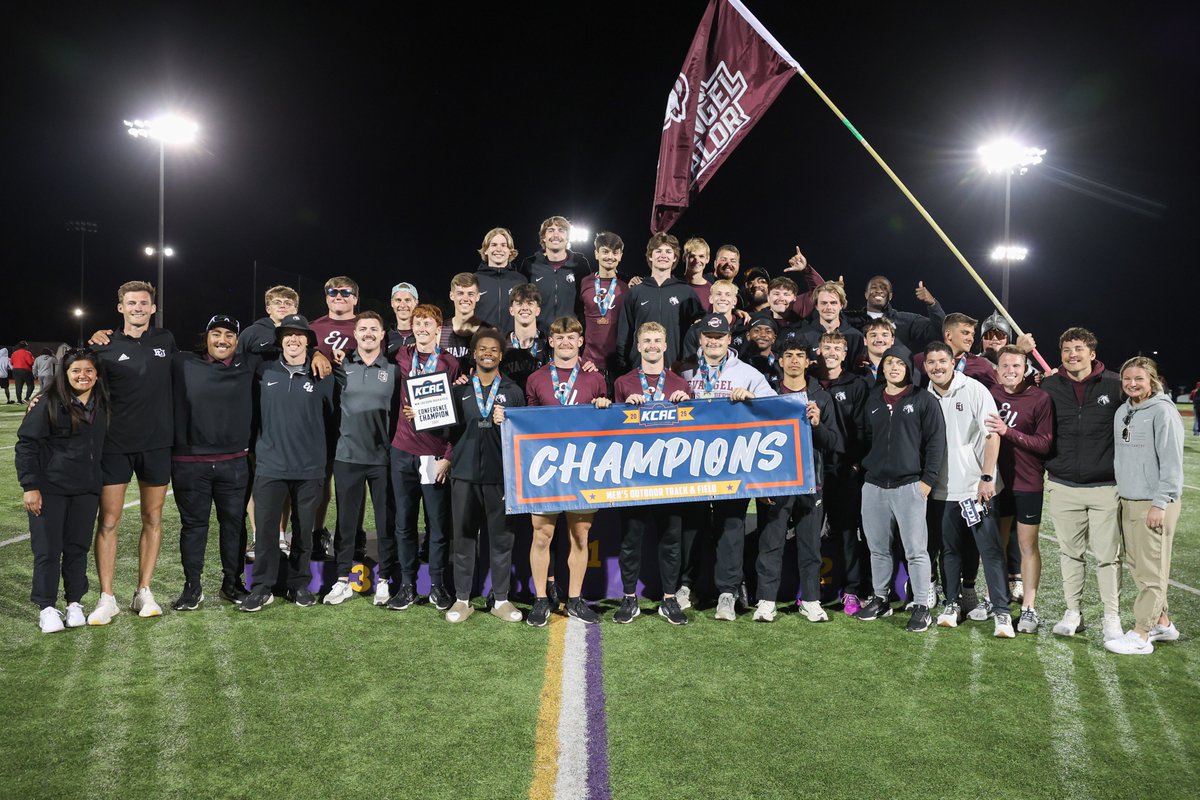 kcacsports's tweet image. ICYMI: Congratulations to your 2025 KCAC Outdoor Track &amp;amp; Field Champions! #KCACotf

Men: @EvangelValor
Women: @BravesAthletics

📷: Tanner Colvin

@NAIA