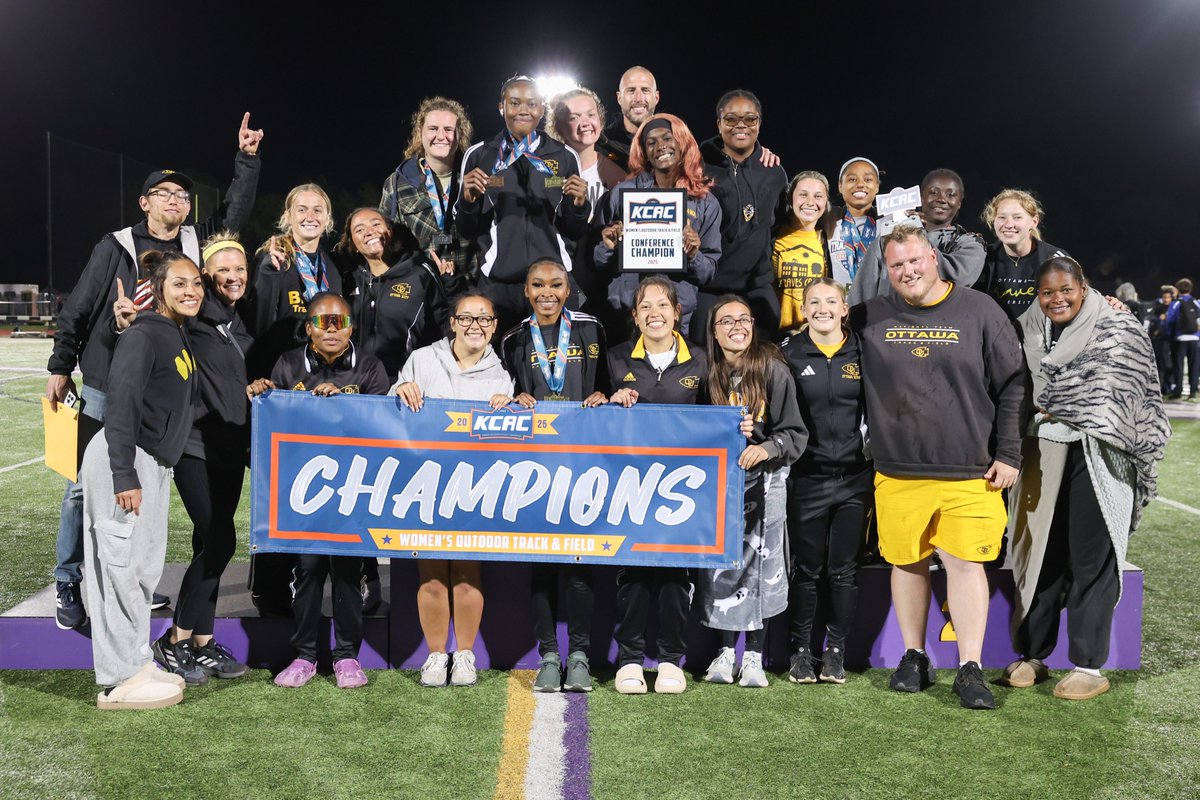 kcacsports's tweet image. ICYMI: Congratulations to your 2025 KCAC Outdoor Track &amp;amp; Field Champions! #KCACotf

Men: @EvangelValor
Women: @BravesAthletics

📷: Tanner Colvin

@NAIA