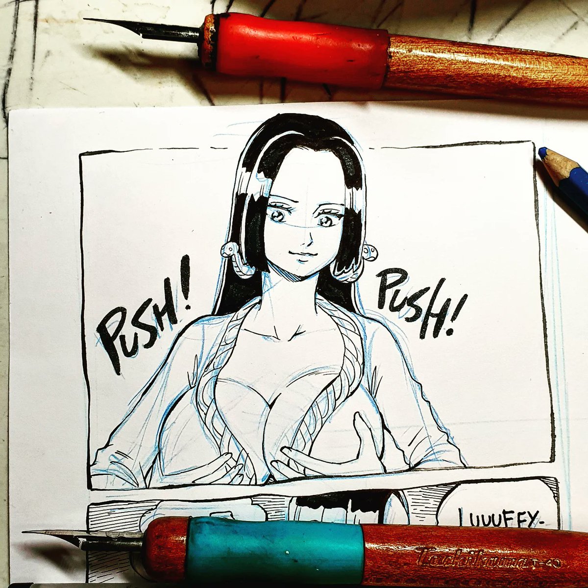 DavidFueleki's tweet image. Wie die meisten Episoden von Mama Hancock: Inspiriert von wahren Ereignissen.
#ONEPIECE #boahancock #mamahancock #monkeydluffy