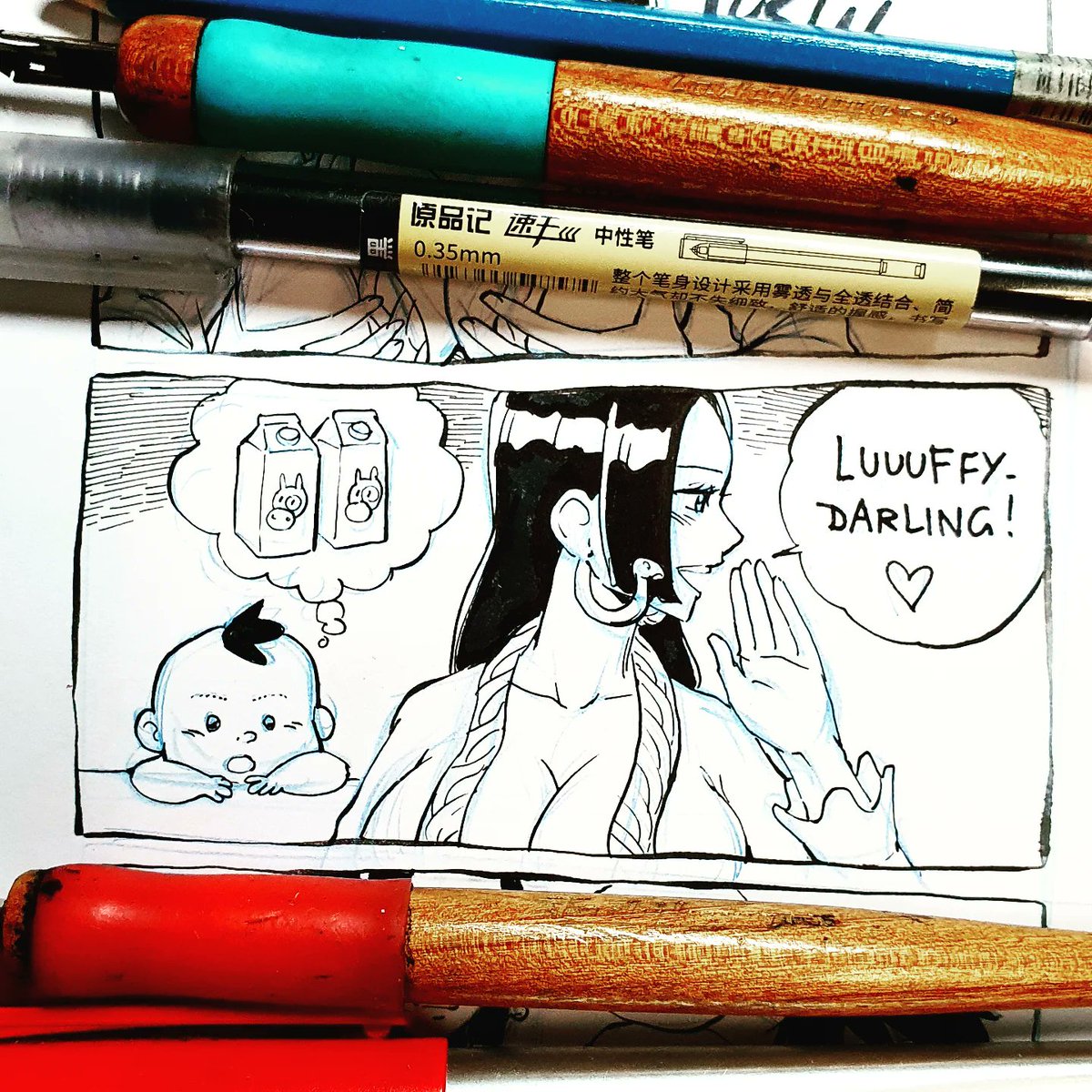 DavidFueleki's tweet image. Wie die meisten Episoden von Mama Hancock: Inspiriert von wahren Ereignissen.
#ONEPIECE #boahancock #mamahancock #monkeydluffy