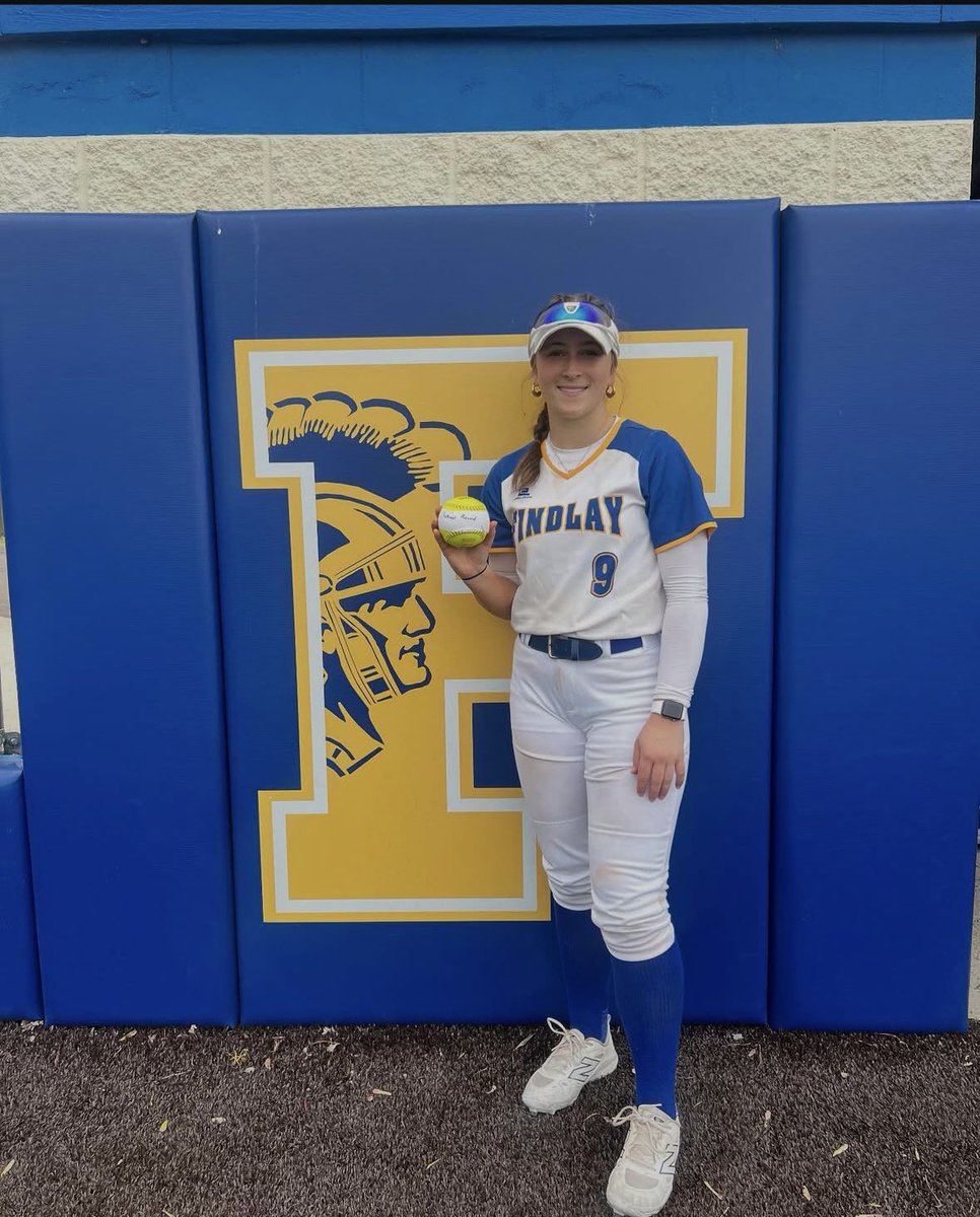 Findlay Trojans Softball (@softballfindlay) on Twitter photo Final Score: Findlay-5 Northview-11
🌟<a href="/AddieSprang/">Addie Sprang</a> - 1/4, HR, 2 RBI’s
Catching, 1 caught stealing, 2 foul catches
⭐️<a href="/boes_ryan07/">Ryan Boes</a> - 2/4, 2 1B, RBI
⭐️<a href="/CooperAnnab/">Annabelle Cooper</a> - 2/4, 2 1B, RBI
🚨Addie Sprang is now holding the record for career homeruns and 1 away from tying the season record! Final Score: Findlay-5 Northview-11
🌟<a href="/AddieSprang/">Addie Sprang</a> - 1/4, HR, 2 RBI’s
Catching, 1 caught stealing, 2 foul catches
⭐️<a href="/boes_ryan07/">Ryan Boes</a> - 2/4, 2 1B, RBI
⭐️<a href="/CooperAnnab/">Annabelle Cooper</a> - 2/4, 2 1B, RBI
🚨Addie Sprang is now holding the record for career homeruns and 1 away from tying the season record!