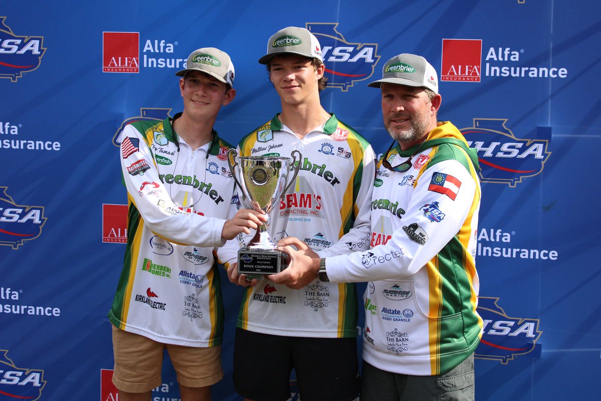 SCORE Atlanta (@scoreatlanta) on Twitter photo Congratulations to the 2025 GHSA bass fishing state champions Tripp Tamasi and Mathew Johnson!
📸:<a href="/HallcoHayden/">Hayden Gilbert</a> Congratulations to the 2025 GHSA bass fishing state champions Tripp Tamasi and Mathew Johnson!
📸:<a href="/HallcoHayden/">Hayden Gilbert</a>