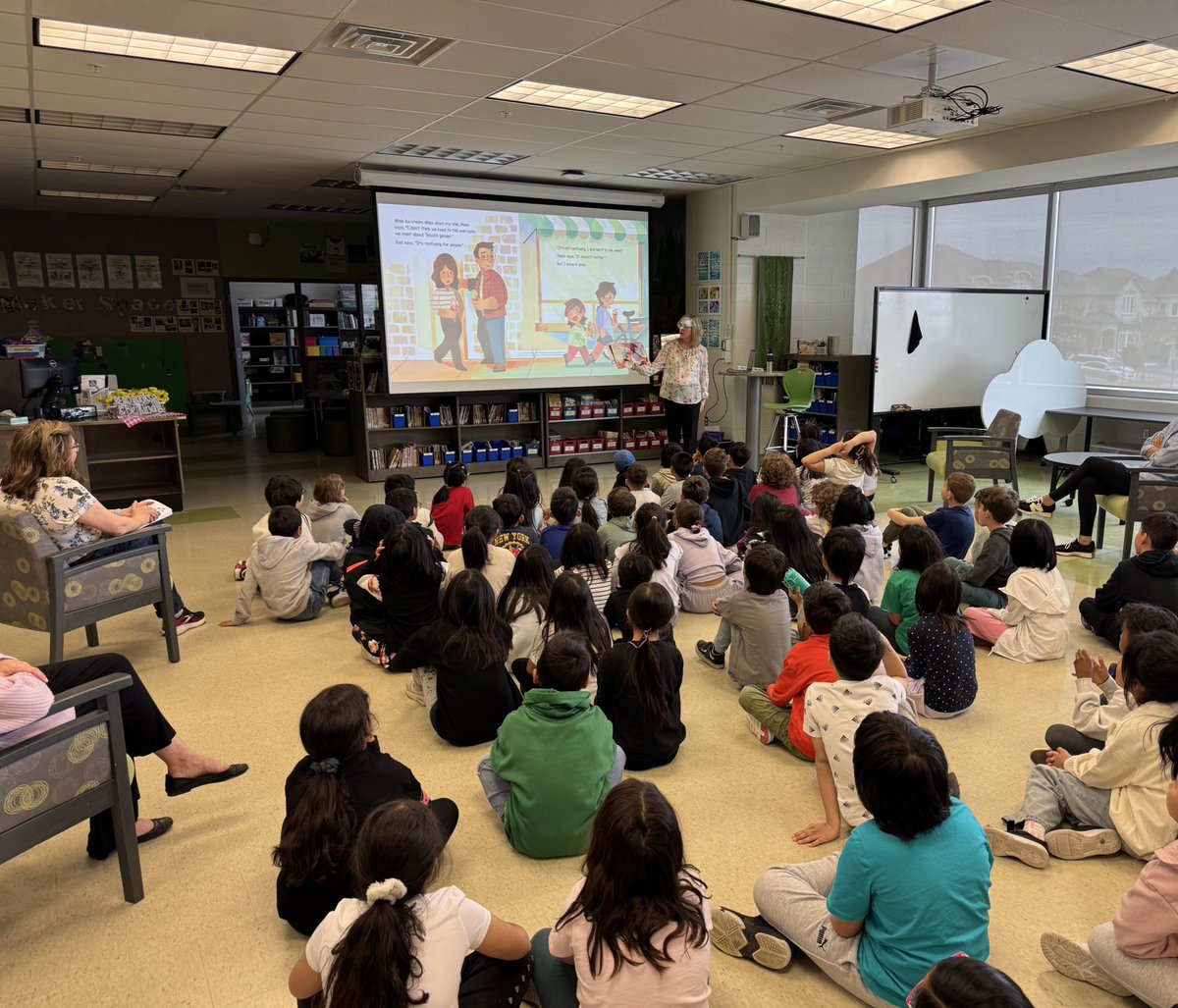 RickHansenPS's tweet photo. Thank you so much to author @SylvChiang for coming to Rick Hansen and teaching us about being an ally. ❤️ 📖 https://t.co/NLPPw0Own8