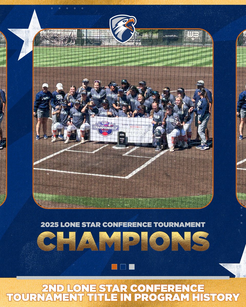 UT Tyler Patriots (@uttylerpatriots) on Twitter photo SB | For the second time in program history, <a href="/Patriot_sb/">Patriot Softball</a> has taken home the Lone Star Conference Tournament Title!
#SwoopSwoop SB | For the second time in program history, <a href="/Patriot_sb/">Patriot Softball</a> has taken home the Lone Star Conference Tournament Title!
#SwoopSwoop