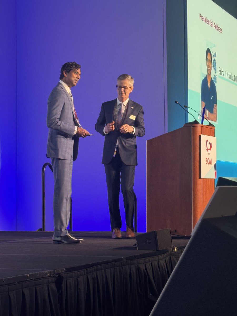 Allison Dupont, MD (@allison_dupont) on Twitter photo <a href="/Herms2James/">James Hermiller</a> handing the reigns over to our new <a href="/SCAI/">SCAI</a> president, <a href="/SrihariNaiduMD/">Srihari S. Naidu, MD</a>. Congratulations to both of you! #SCAI2025 <a href="/Herms2James/">James Hermiller</a> handing the reigns over to our new <a href="/SCAI/">SCAI</a> president, <a href="/SrihariNaiduMD/">Srihari S. Naidu, MD</a>. Congratulations to both of you! #SCAI2025
