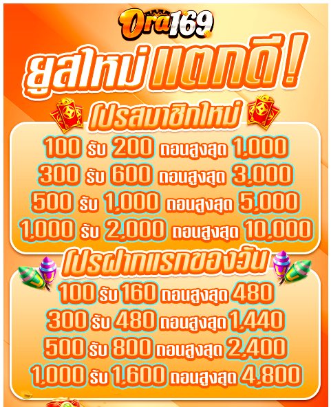 โปรเด็ดเครดิตฟรี tweet media