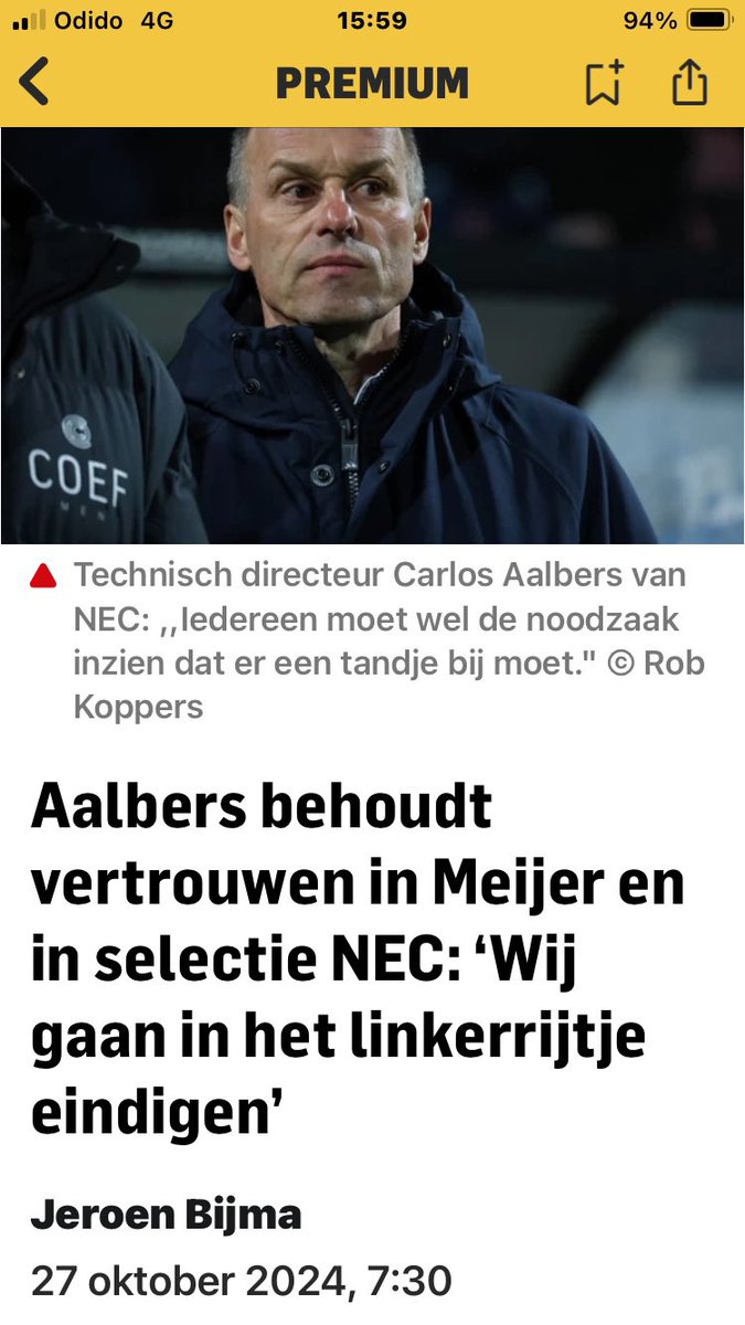 #NECWIL…. tja toch maar ff goed evalueren