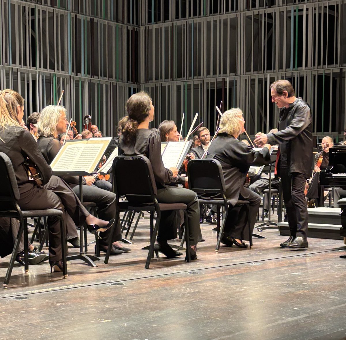 Tonight in #Brugge, Fazil Say ⁦<a href="/fsayofficial/">Fazıl Say Official</a>⁩ offered a rousing rendition of #Mozart’s piano concerto n. 21 with the #Rotterdam Philarmonic Orchestra led by Andrés Orozco-Estrada.