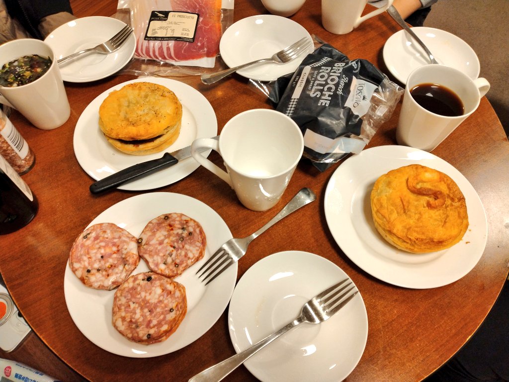 ホテルで最後の朝ごはん🥺
#うるとらNZ2025