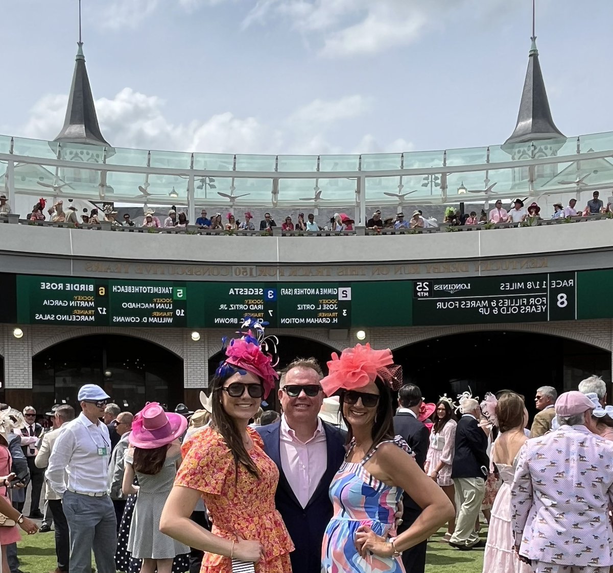 My Twin Spires. Happy Derby Y’all! 🐎 #KyDerby