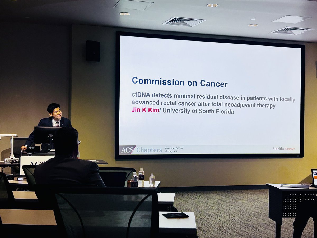 Jin K Kim (@doc_jinkim) on Twitter photo Rich discussions after podium talks <a href="/FloridaACS/">FloridaACS</a> on 1. Potential of ctDNA to detect MRD in rectal cancer and 2. Colonic transposition after robo APR and interstitial brachytherapy in rectal cancer. Thank you! 🙏 #Dr. Jorge Marcet <a href="/USFCOLORECTAL/">USF Colorectal Surgery</a> <a href="/DrGarciaAguilar/">Julio Garcia Aguilar</a> Rich discussions after podium talks <a href="/FloridaACS/">FloridaACS</a> on 1. Potential of ctDNA to detect MRD in rectal cancer and 2. Colonic transposition after robo APR and interstitial brachytherapy in rectal cancer. Thank you! 🙏 #Dr. Jorge Marcet <a href="/USFCOLORECTAL/">USF Colorectal Surgery</a> <a href="/DrGarciaAguilar/">Julio Garcia Aguilar</a>