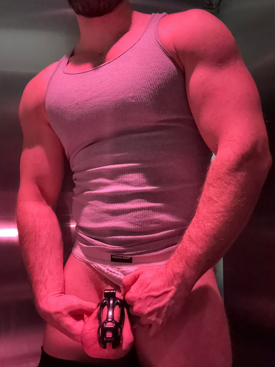 I'm a male and I'm masculine, but I'm not really a man. I'm a locked, owned f@99ot. I want other males to know I'm locked and that I was born to serve. I worship dicks and men. 🔐